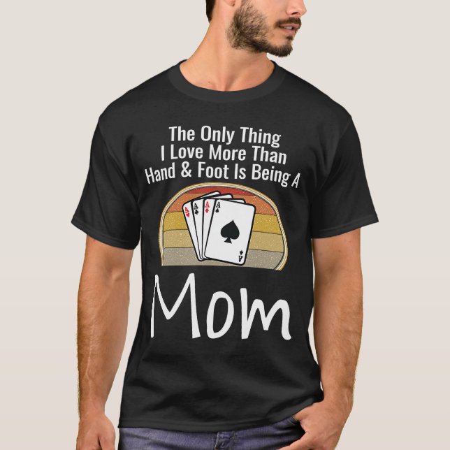 T-shirt La Seule Chose Que J'Aime Plus Que Main Et Pied Es (Devant)