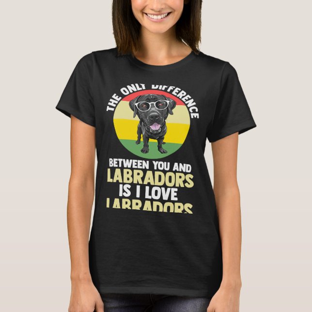 T-shirt la seule différence entre vous et les travailleurs (Devant)
