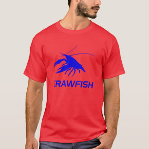T-shirt la silhouette de l'écrevisse (rouge)