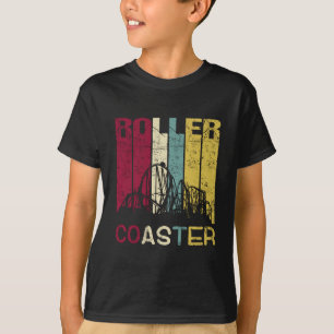 T-shirt La Silhouette de Roller Coaster