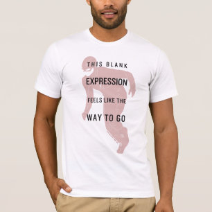T-shirt La silhouette instantanée de citation