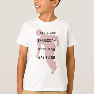 T-shirt La silhouette instantanée de citation