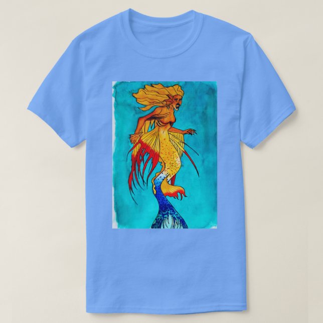 T-shirt La Sirène De La Faune (Design devant)