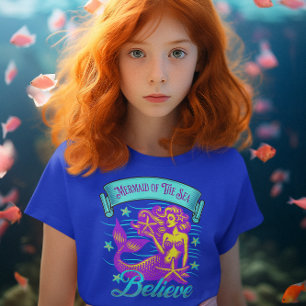 T-shirt La Sirène De La Mer Croit