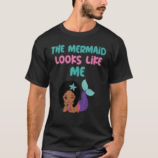 T-shirt La Sirène Me Ressemble (Devant)