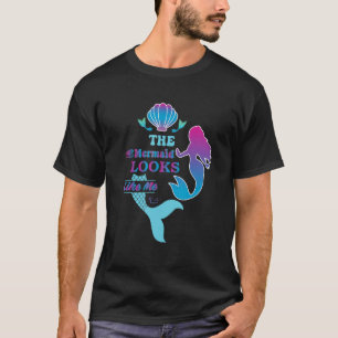 T-shirt La Sirène Me Semble Belle Filles Drôle Ki