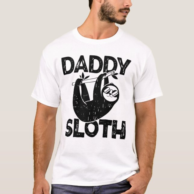 T-shirt La Sloth de papa (Devant)