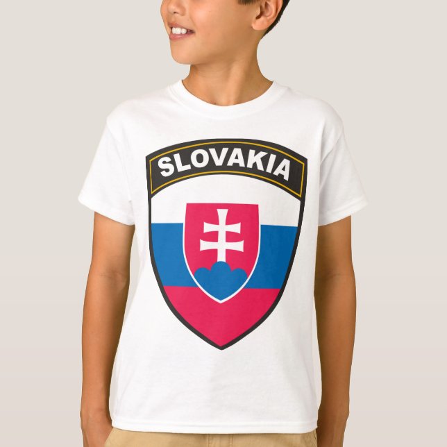T-shirt La Slovaquie (Devant)