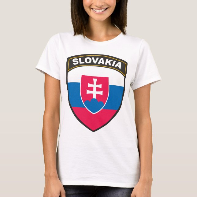 T-shirt La Slovaquie (Devant)