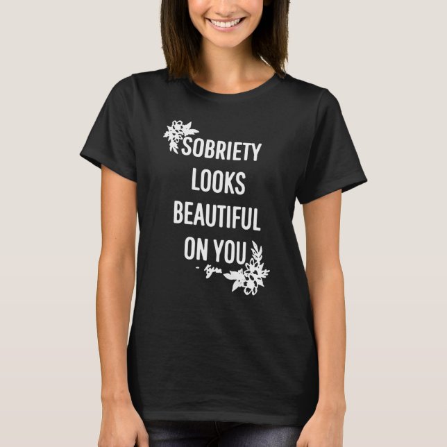 T-shirt La Sobriété Vous Semble Belle (Devant)