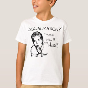 T-shirt La socialisation blessera-t-elle ?