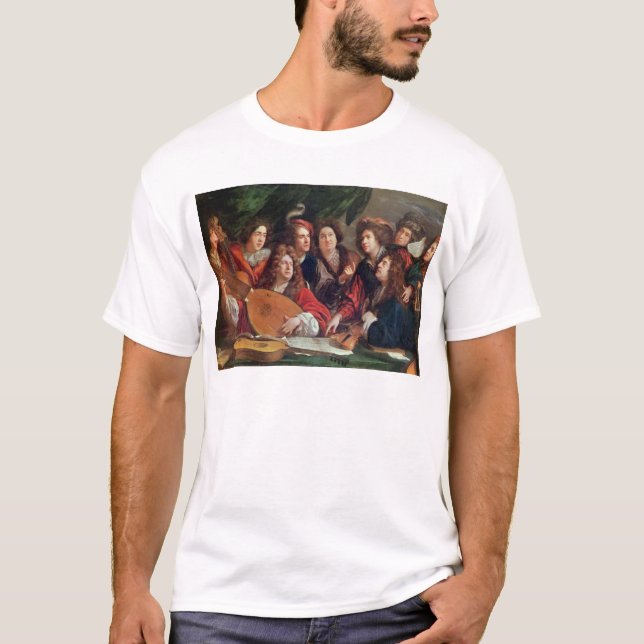 T-shirt La société musicale, 1688 (Devant)