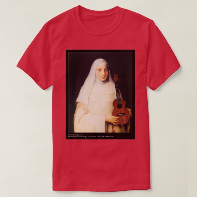 T-shirt La Soeur des Artistes Portant une Habit de Soeurs  (Design devant)
