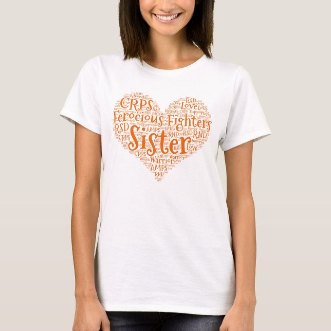 T-shirt La soeur du combattant féroce (Devant)