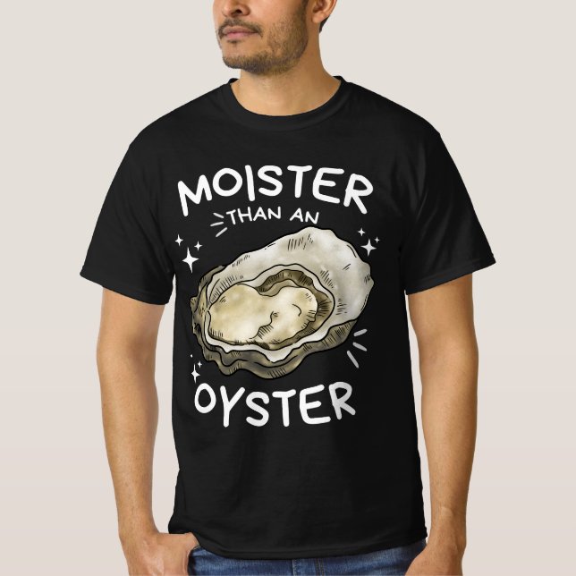 T-shirt La Soeur Plus Qu'Une Huître Funny Shellfish Shirt (Devant)