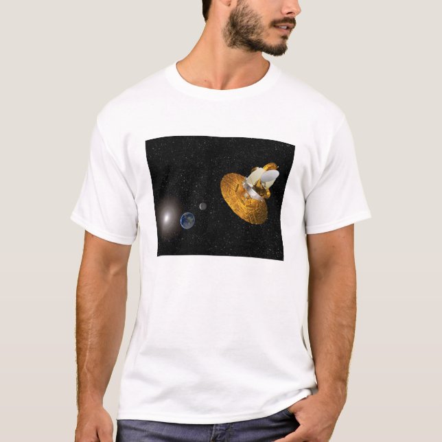 T-shirt La sonde d'isotropie des micro-ondes Wilkinson (Devant)