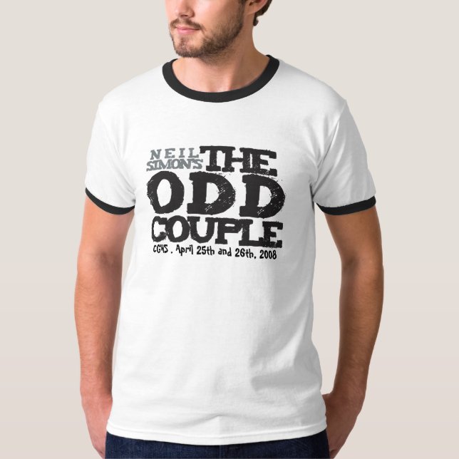 T-shirt La sonnerie impaire de couples (Devant)
