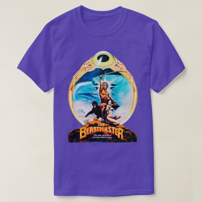 T-shirt La sorcellerie de l'épée Beastmaster 1982 (Design devant)