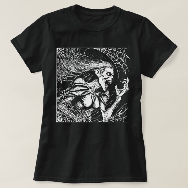 T-shirt La sorcière (Design devant)