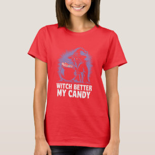 T-shirt La Sorcière cool Halloween ferait mieux d'avoir mo