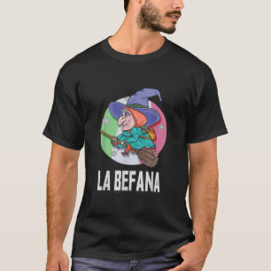 T-shirt La sorcière de Noël La Befana Bonne folklore itali