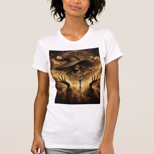 T-shirt La Sorcière Qui Détient la Clé (Devant)