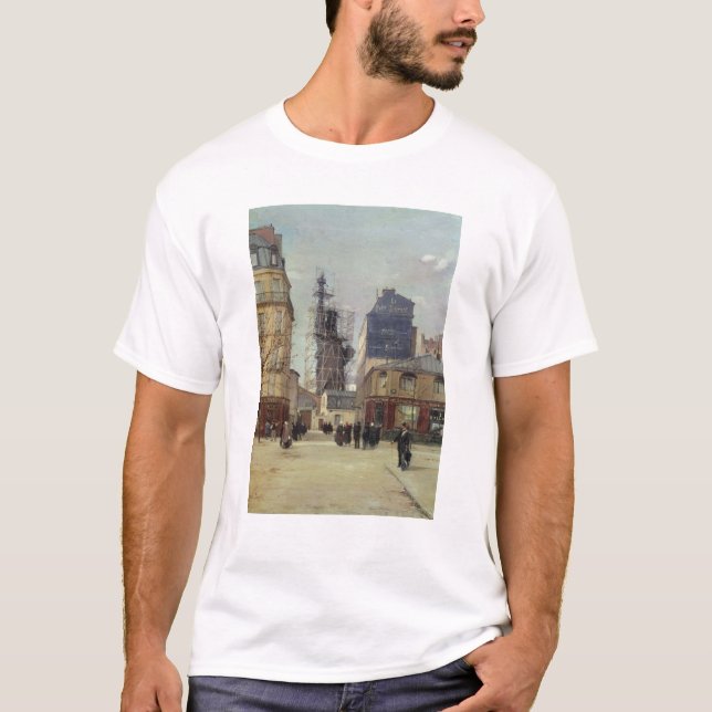 T-shirt La statue de la liberté, par Bartholdi (Devant)