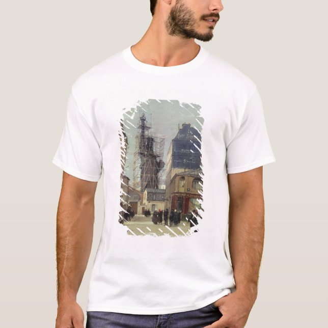 T-shirt La statue de la liberté, par Bartholdi (Devant)