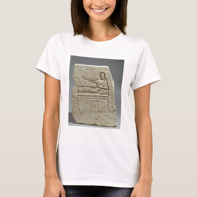 T-shirt La stèle funéraire au nom de la dame Artemis, fr (Devant)
