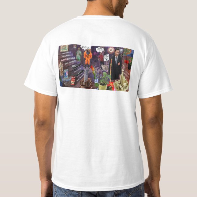 T-shirt La stratégie de la corde (Dos)