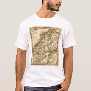 T-shirt La Suède, la Norvège, et la Finlande
