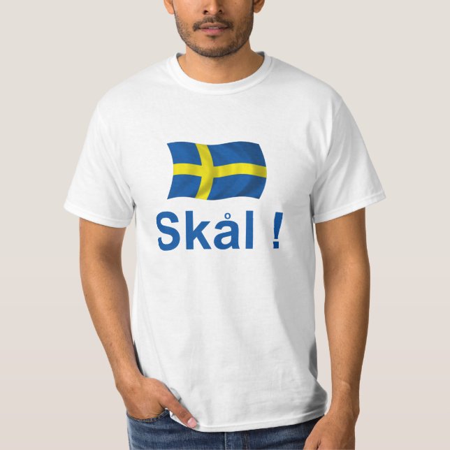 T-shirt La Suède Skal ! (Devant)