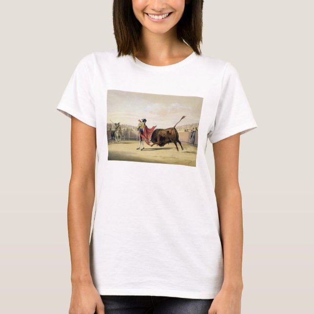 T-shirt La Suerte de la Capa, 1865 (litho de couleur) (Devant)