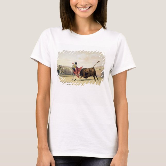 T-shirt La Suete de la Capa, 1865 (colour litho) (Devant)