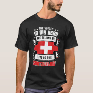 T-shirt La Suisse dans ma tête