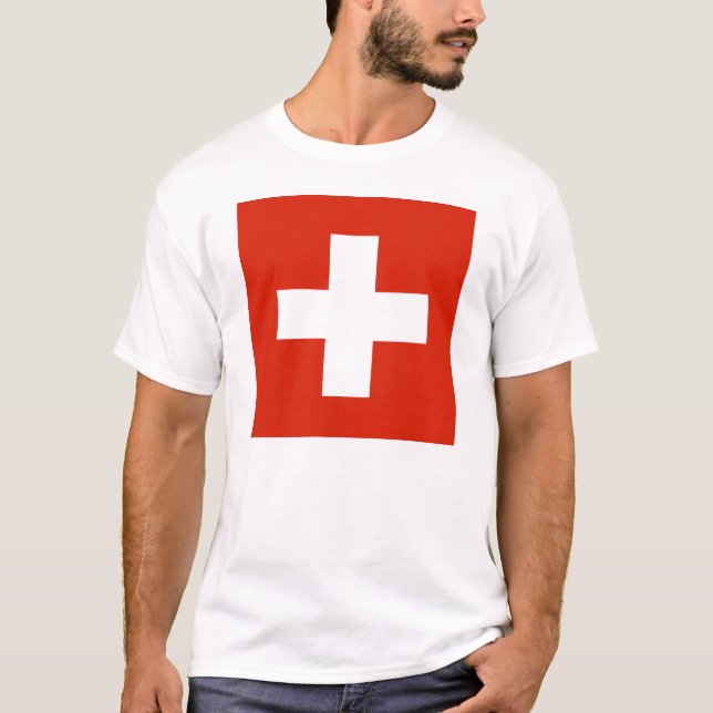 T-shirt La Suisse, Suisse (Devant)