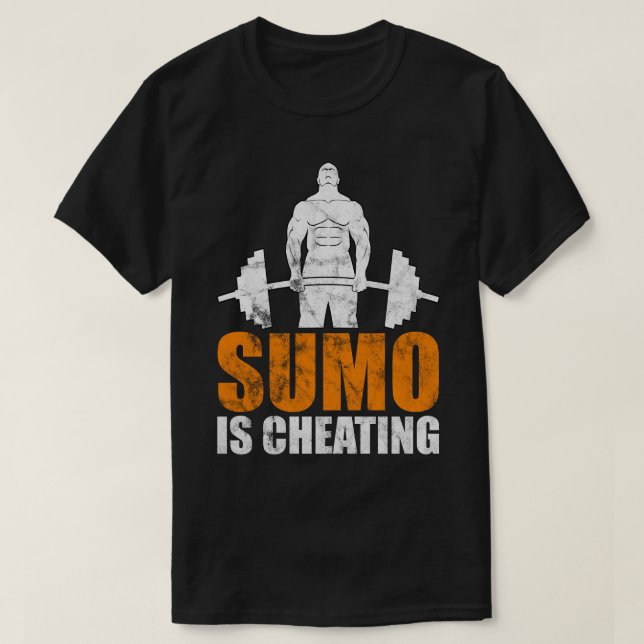 T-shirt La sumo triche (Design devant)