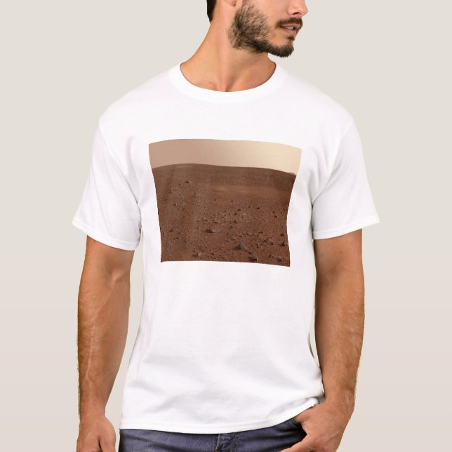 T-shirt La surface rocheuse de Mars (Devant)