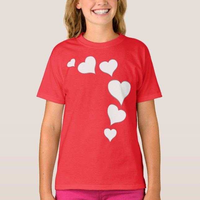 T-shirt La Sweatshirt de Saint Valentin pour enfants (Devant)