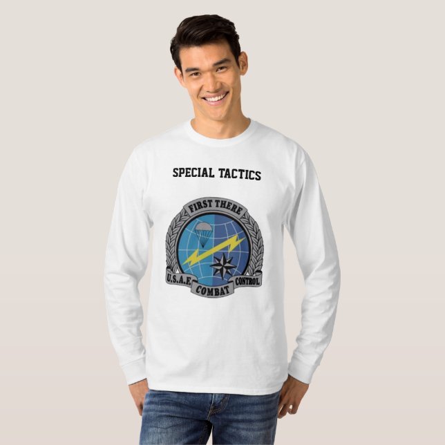T-shirt La tactique spéciale le TDC de l'U.S. Air Force (Devant entier)