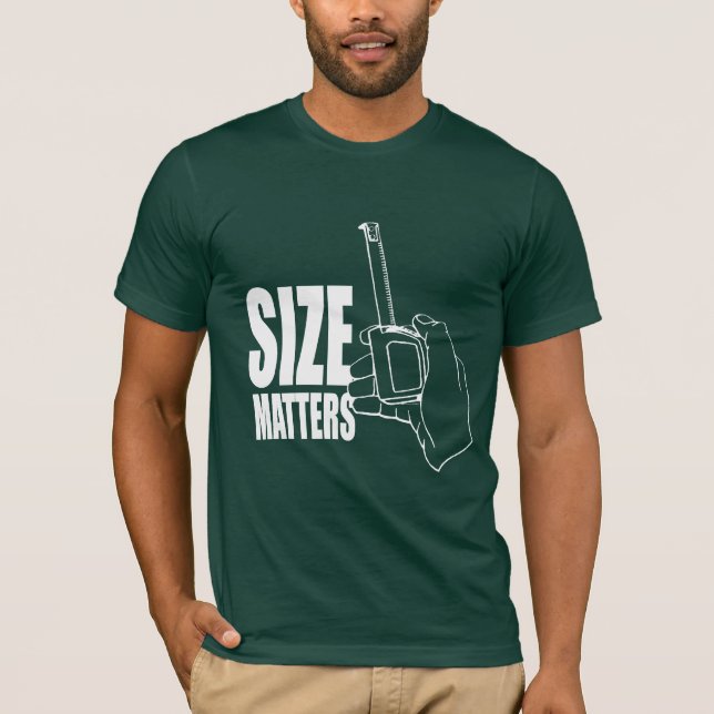 T-shirt La taille compte (Devant)