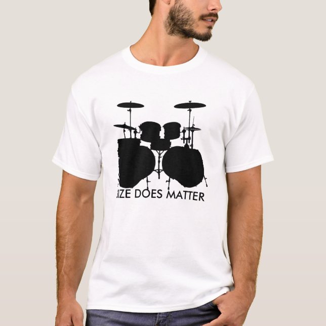 T-shirt La taille importe -- Lumière (Devant)