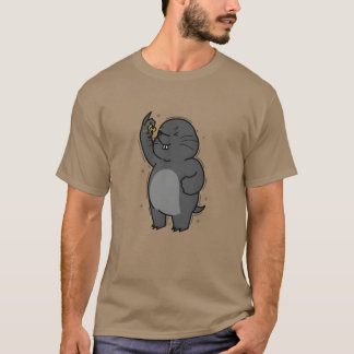 T-shirt La taupe trouve le monticule d'animaux Nugget drôl