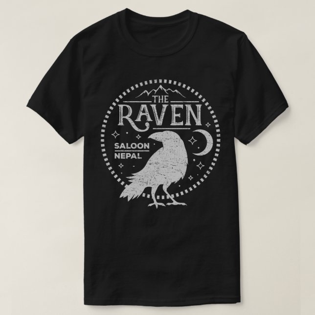 T-shirt La taverne du Corbeau Népal (Design devant)