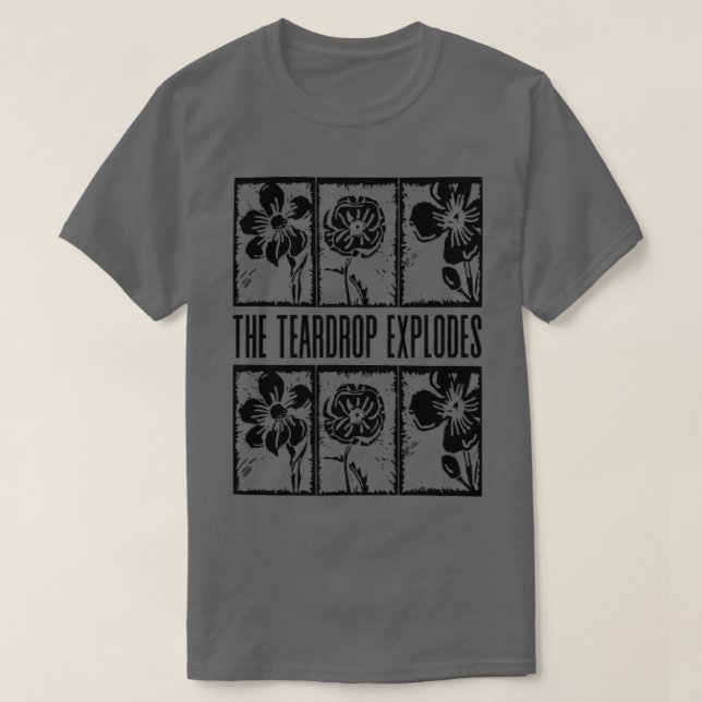 T-shirt La Teardrop explose dans les années 80 Musique nou (Design devant)