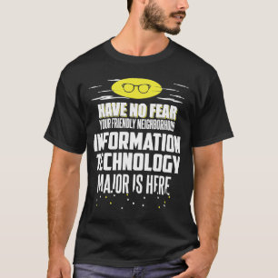 T-shirt La Technologie De L'Information Principale N'A Auc