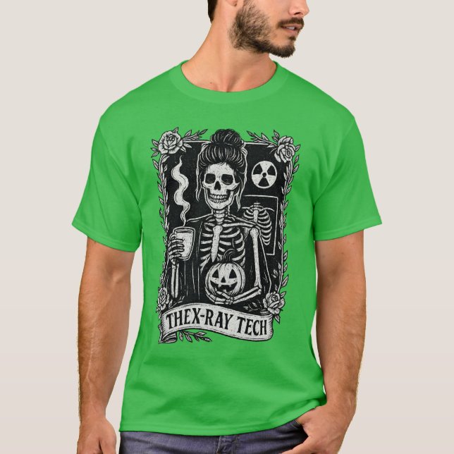 T-shirt La technologie des rayons X (Devant)