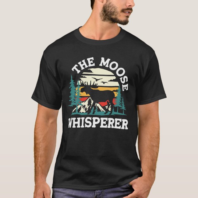 T-shirt La tempête d'orignal (Devant)