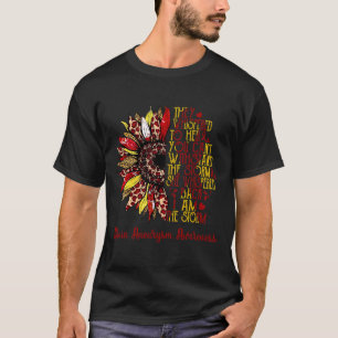 T-shirt La tempête Tournesol Léopard Cerveau Aneurysme Gue