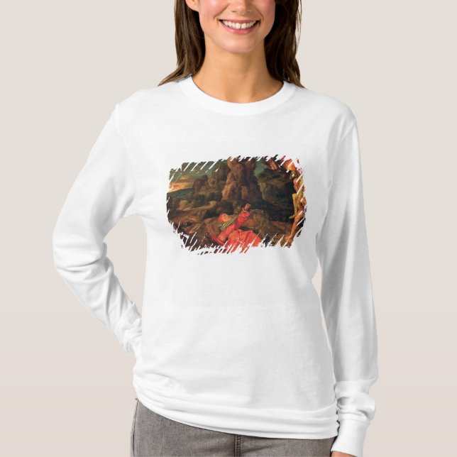T-shirt La tentation de St Anthony, c.1530 (Devant)